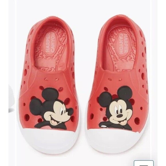Harper Canyon Unisex Water Slip On Disney Mickey Shoes - Picture 1 of 5